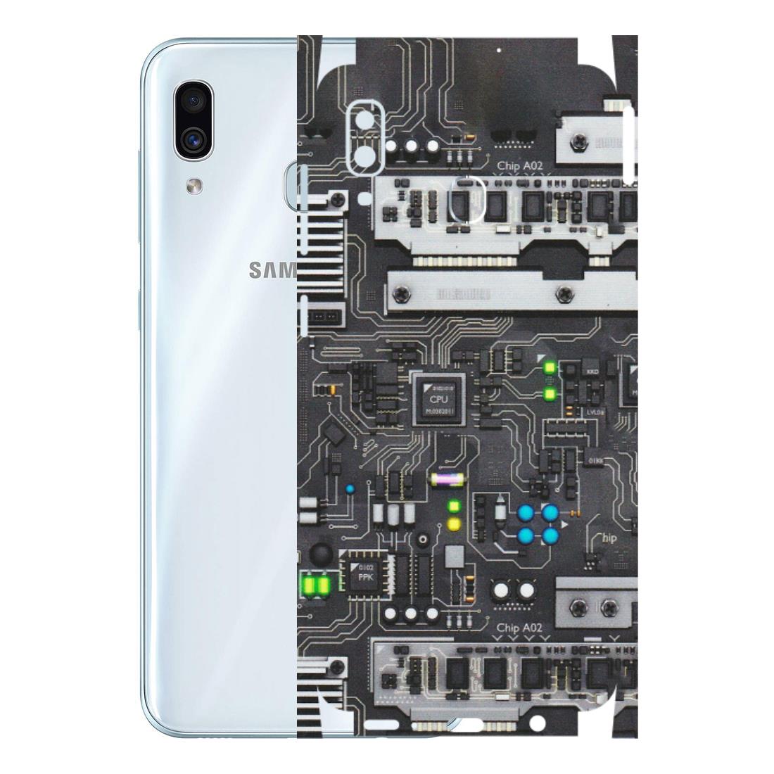 Samsung A/S Series Phone Skins (All Models) - Motherboard Internals - Matte Finish (M-135) Samsung Galaxy A30