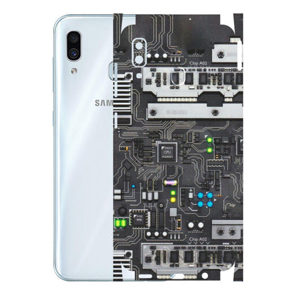 Samsung A/S Series Phone Skins (All Models) - Motherboard Internals - Matte Finish (M-135) Samsung Galaxy A30