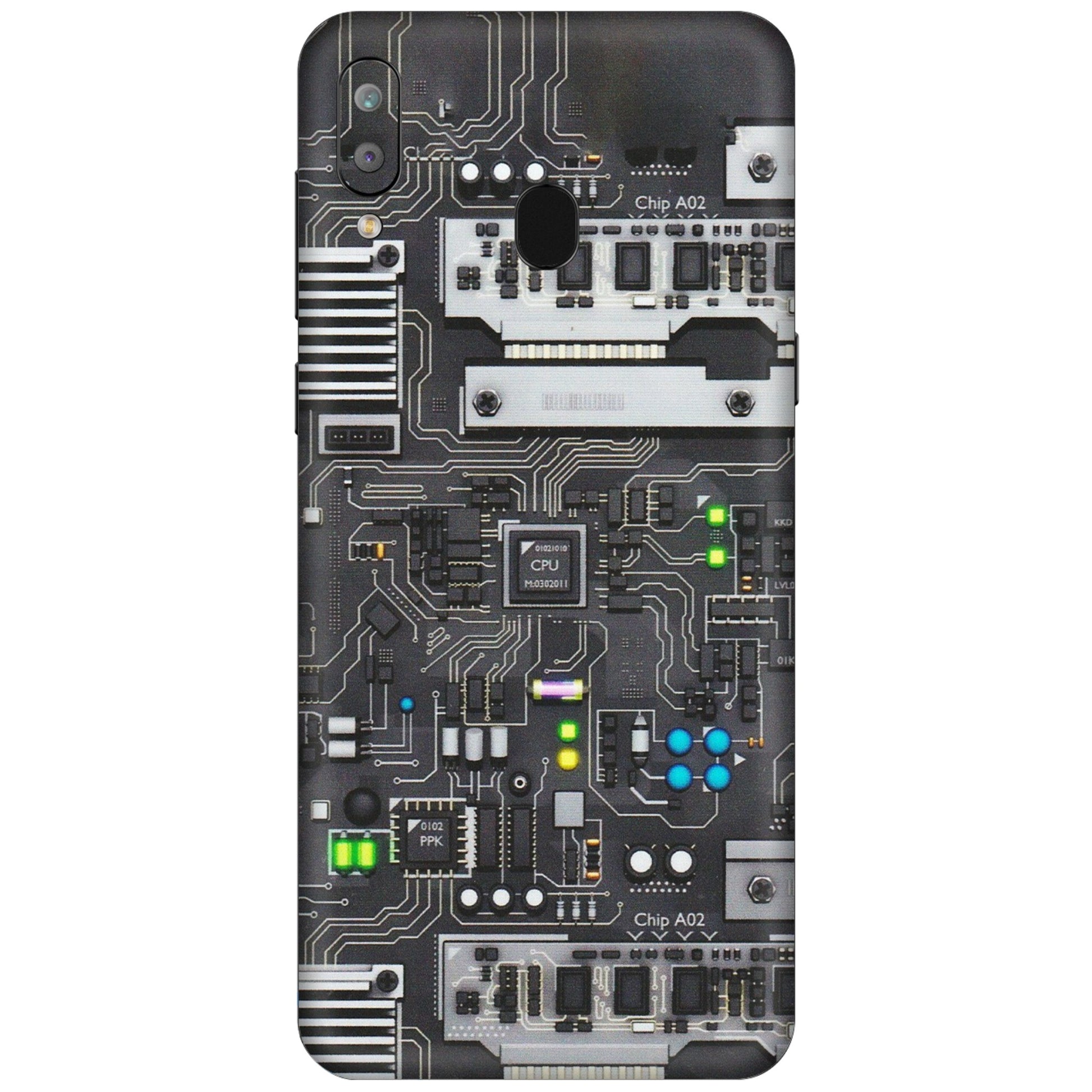 Samsung A/S Series Phone Skins (All Models) - Motherboard Internals - Matte Finish (M-135) Samsung Galaxy A30