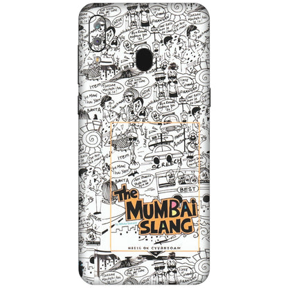 Samsung A/S Series Phone Skins (All Models) - The Mumbai Slang - Matte Finish (M-142) Samsung Galaxy A30