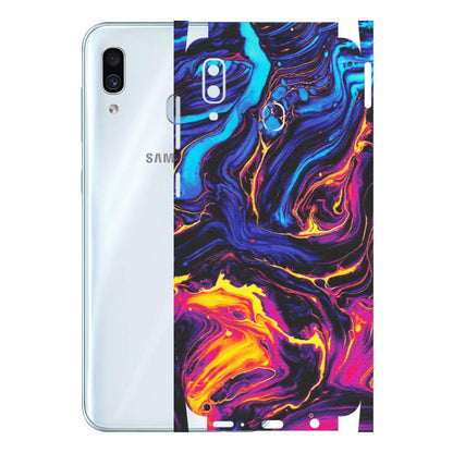 Samsung A/S Series Phone Skins (All Models) - Abstract Paint Classy - Matte Finish (M-15) Samsung Galaxy A30