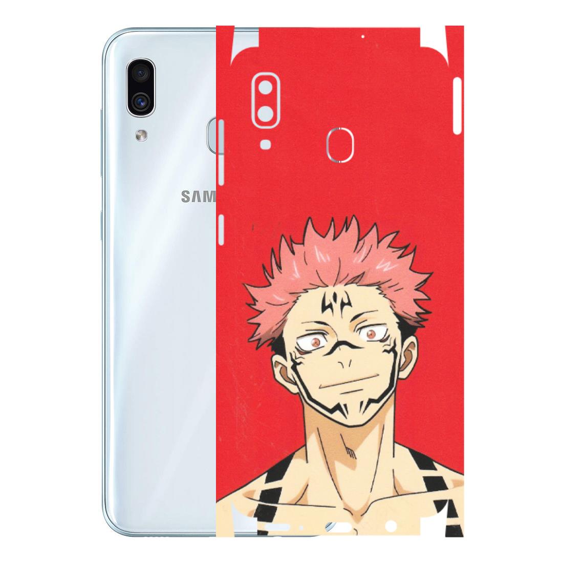 Samsung A/S Series Phone Skins (All Models) - Ryomen Sukuna Fun Anime - Matte Finish (M-153) Samsung Galaxy A30