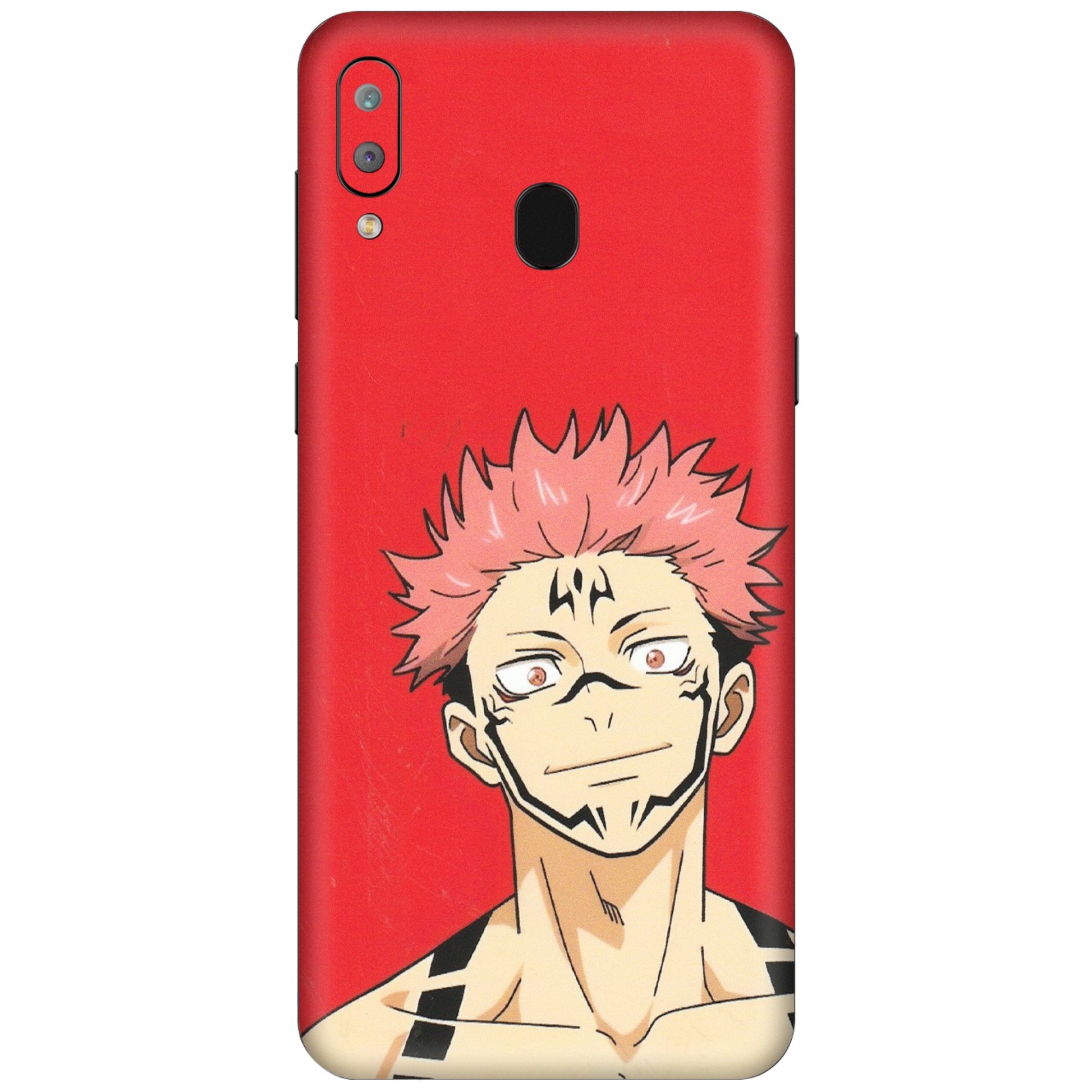 Samsung A/S Series Phone Skins (All Models) - Ryomen Sukuna Fun Anime - Matte Finish (M-153) Samsung Galaxy A30