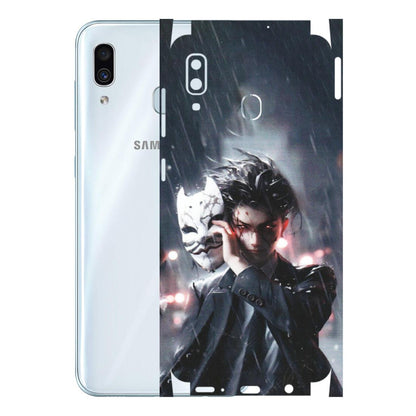 Samsung A/S Series Phone Skins (All Models) - Kimestsu No Yaiba Anime - Matte Finish (M-154) Samsung Galaxy A30