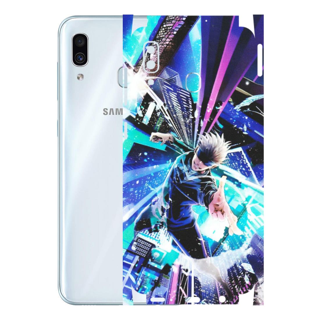 Samsung A/S Series Phone Skins (All Models) - Manga Action Jujustu Kaisen Anime - Matte Finish (M-155) Samsung Galaxy A30