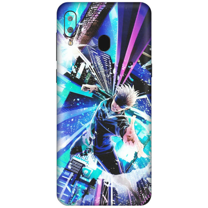 Samsung A/S Series Phone Skins (All Models) - Manga Action Jujustu Kaisen Anime - Matte Finish (M-155) Samsung Galaxy A30