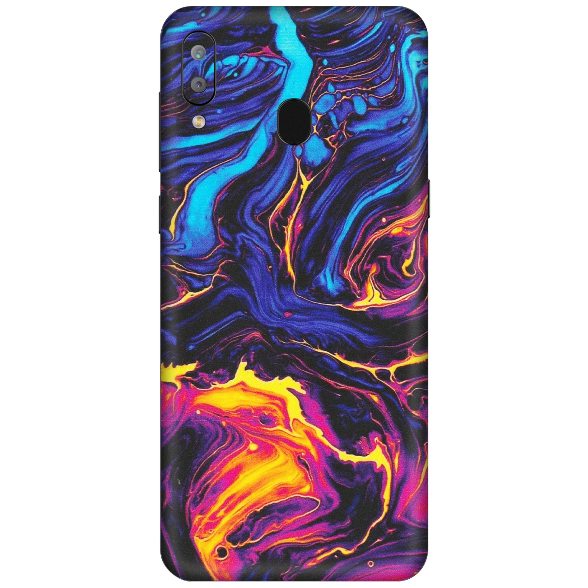 Samsung A/S Series Phone Skins (All Models) - Abstract Paint Classy - Matte Finish (M-15) Samsung Galaxy A30