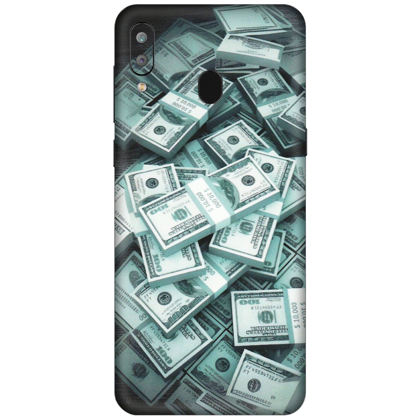 Samsung A/S Series Phone Skins (All Models) - Hundred Dollar Bill - Matte Finish (M-162) Samsung Galaxy A30