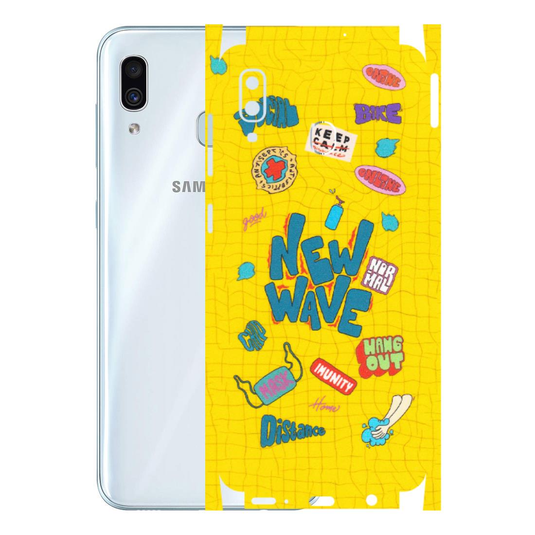 Samsung A/S Series Phone Skins (All Models) - New Wave Life - Matte Finish (M-17) Samsung Galaxy A30