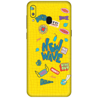 Samsung A/S Series Phone Skins (All Models) - New Wave Life - Matte Finish (M-17) Samsung Galaxy A30