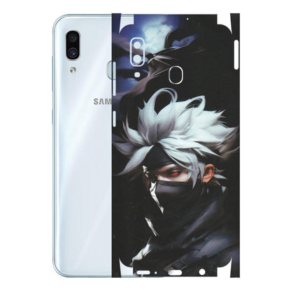 Samsung A/S Series Phone Skins (All Models) - Ash & Pikachu - Matte Finish (M-26) Samsung Galaxy A30