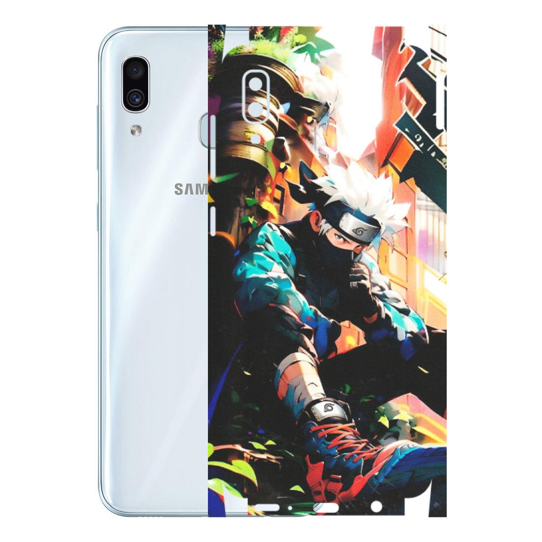 Samsung A/S Series Phone Skins (All Models) - Ash & Pikachu - Matte Finish (M-26) Samsung Galaxy A30