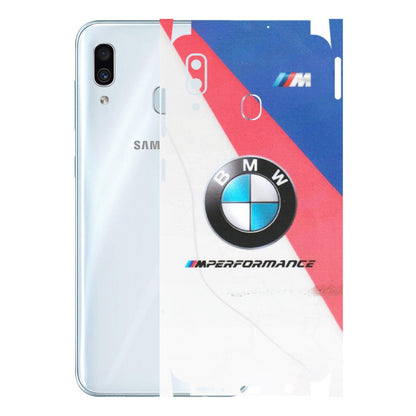 Samsung A/S Series Phone Skins (All Models) - BMW Logo Performance - Matte Finish (M-27) Samsung Galaxy A30