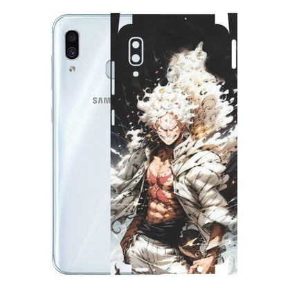 Samsung A/S Series Phone Skins (All Models) - Anime Angry Classy Character - Matte Finish (M-34) Samsung Galaxy A30
