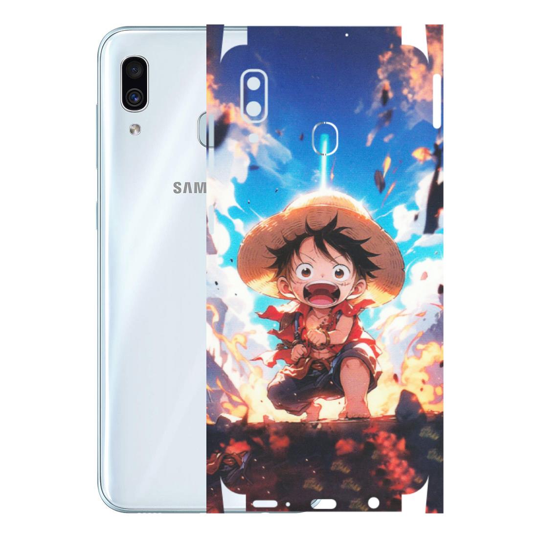 Samsung A/S Series Phone Skins (All Models) - Toon One Piece Cute Character - Matte Finish (M-35) Samsung Galaxy A30