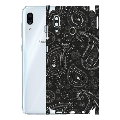 Samsung A/S Series Phone Skins (All Models) - Black Sober Kerry - Matte Finish (M-37) Samsung Galaxy A30