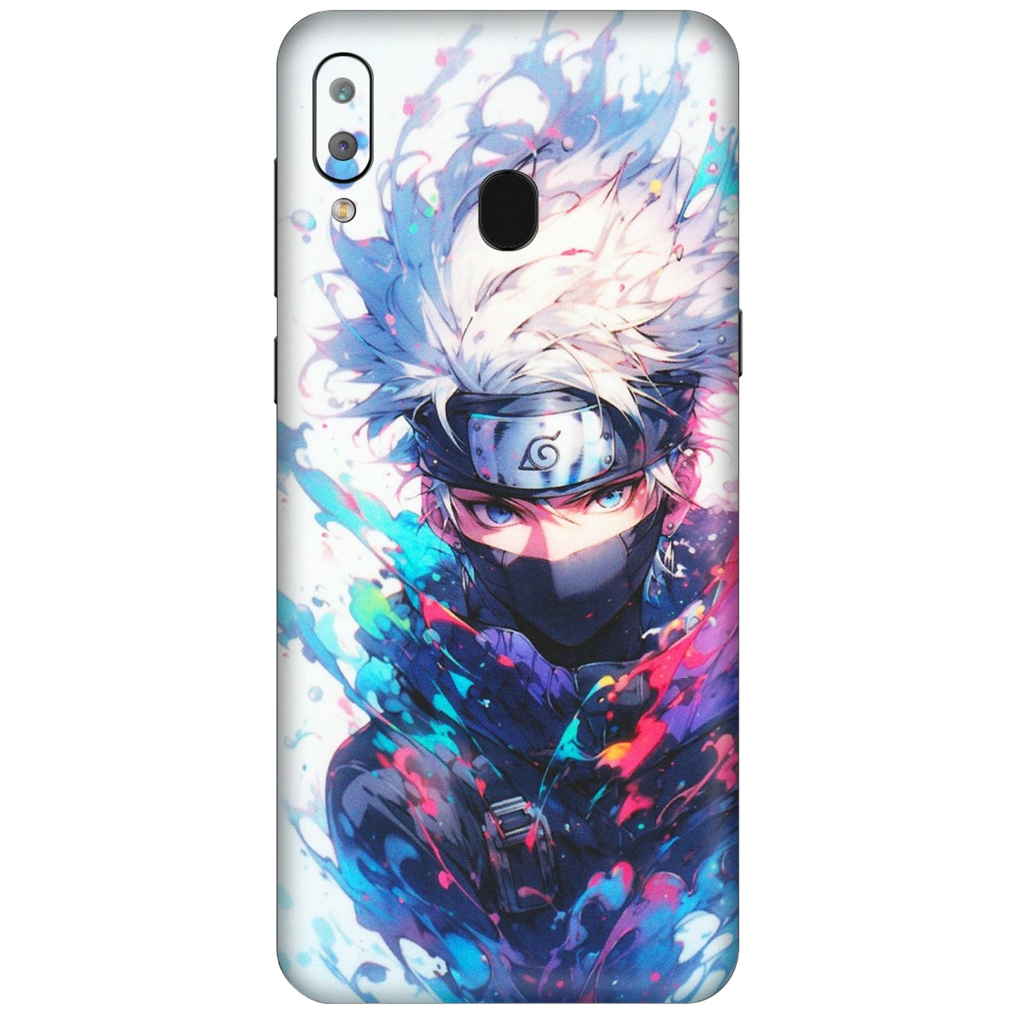 Samsung A/S Series Phone Skins (All Models) - Naruto Face Mask - Matte Finish (M-03) Samsung Galaxy A30