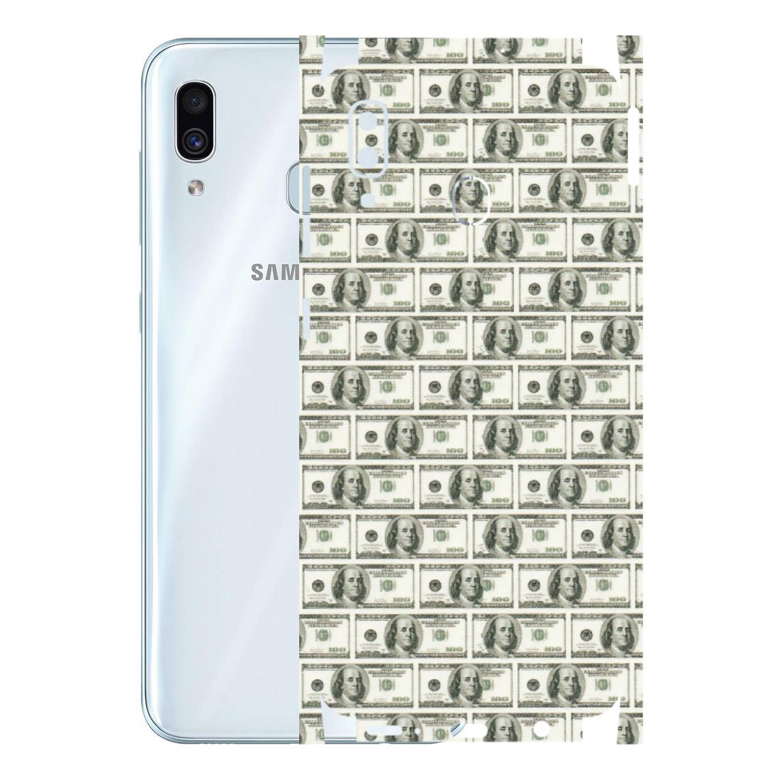 Samsung A/S Series Phone Skins (All Models) - I Love Dollars - Matte Finish (M-40) Samsung Galaxy A30