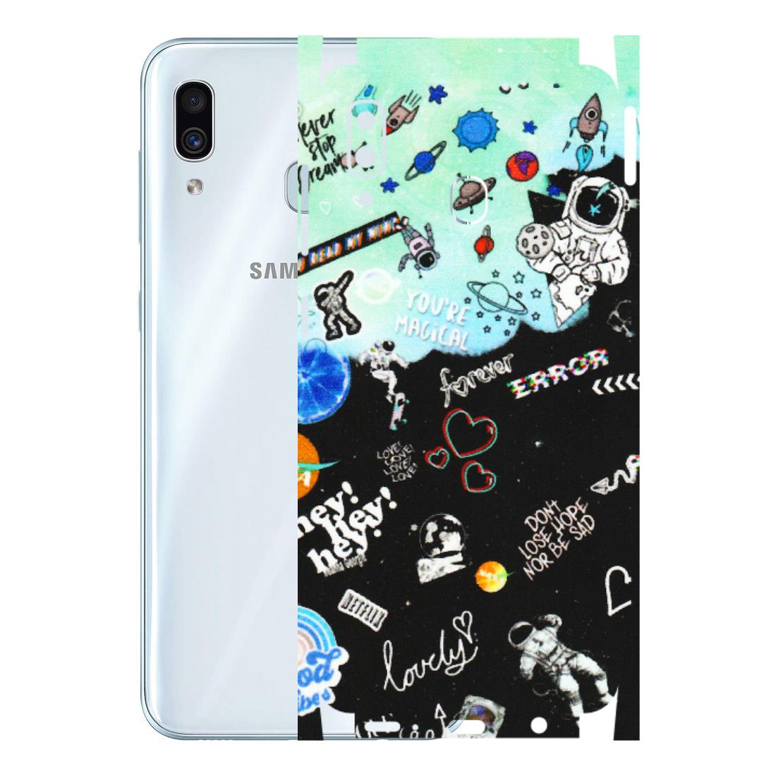 Samsung A/S Series Phone Skins (All Models) - Living In A Space Dream - Matte Finish (M-46) Samsung Galaxy A30