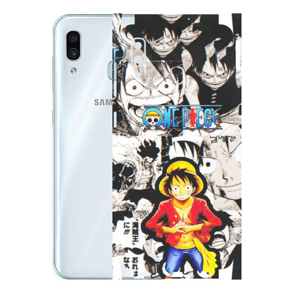 Samsung A/S Series Phone Skins (All Models) - One Piece B&W - Matte Finish (M-63) Samsung Galaxy A30