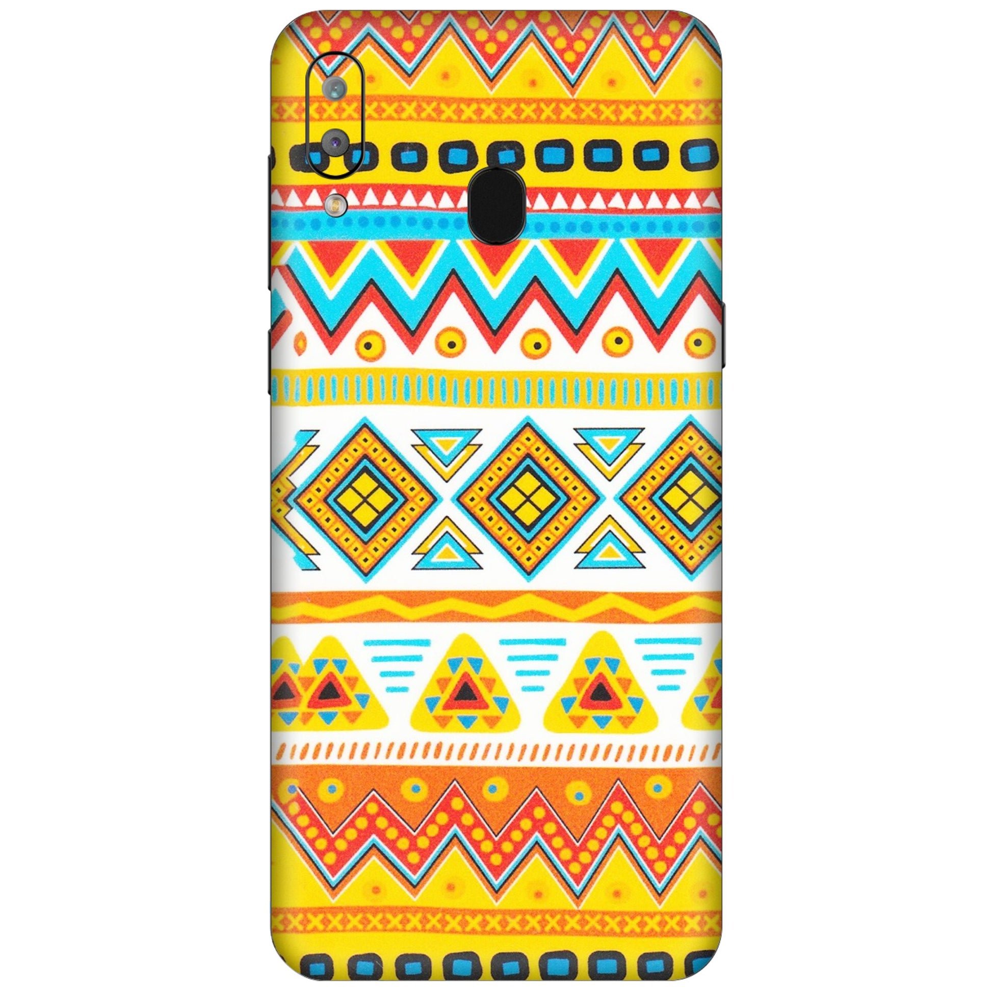 Samsung A/S Series Phone Skins (All Models) - Mexican Abstract - Matte Finish (M-71) Samsung Galaxy A30