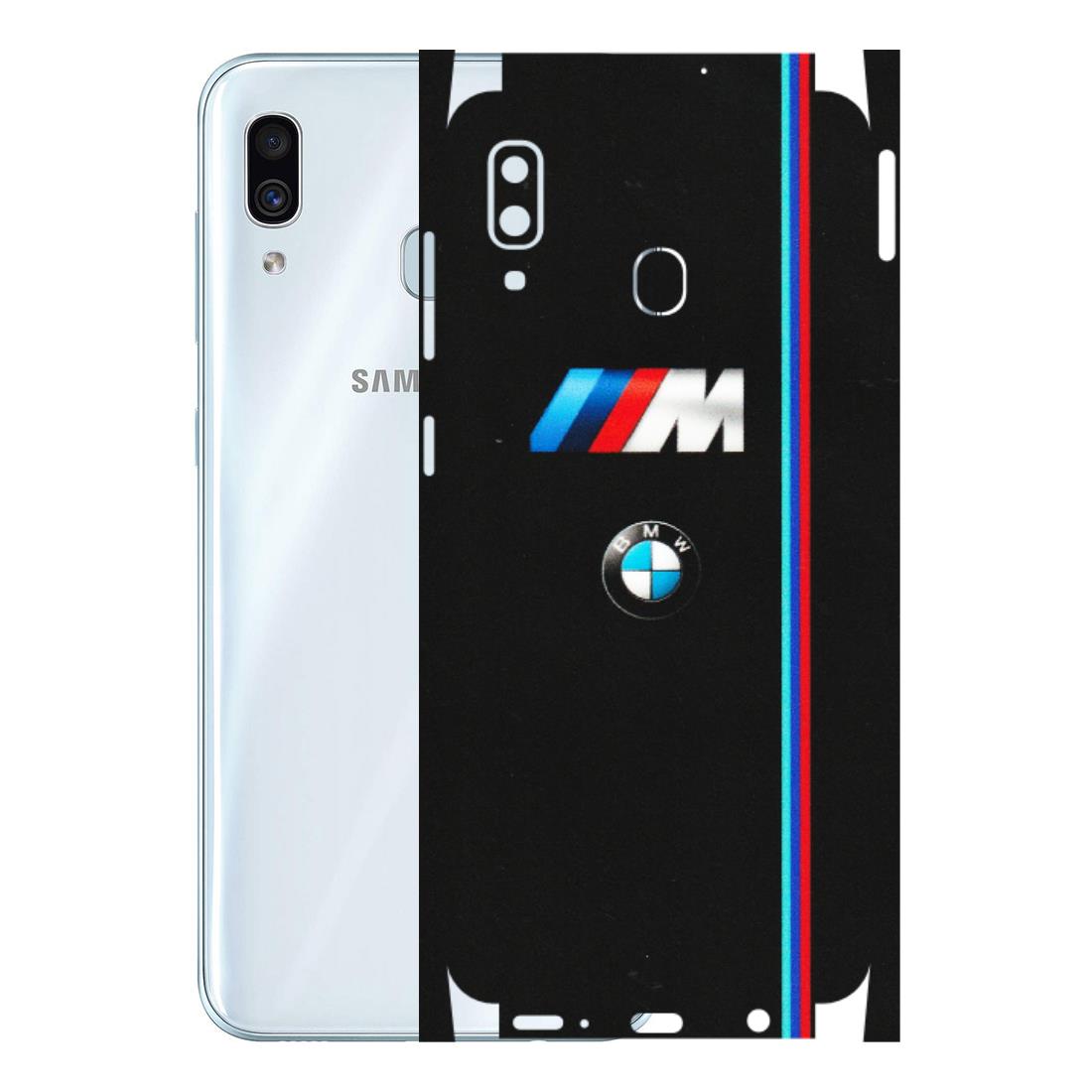 Samsung A/S Series Phone Skins (All Models) - Styling With Black BMW - Matte Finish (M-74) Samsung Galaxy A30