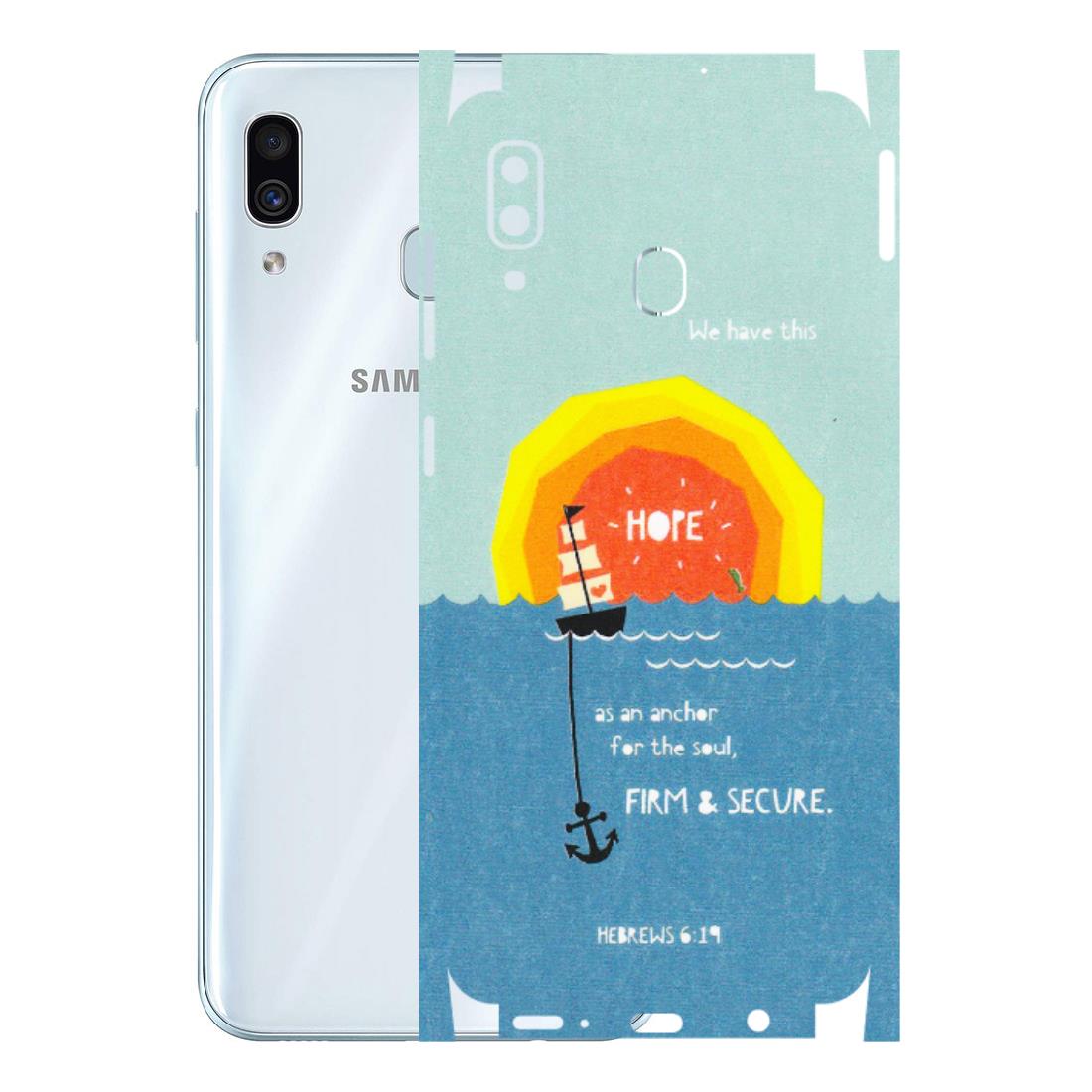Samsung A/S Series Phone Skins (All Models) - A Beautiful Sunset of Hope - Matte Finish (M-75) Samsung Galaxy A30