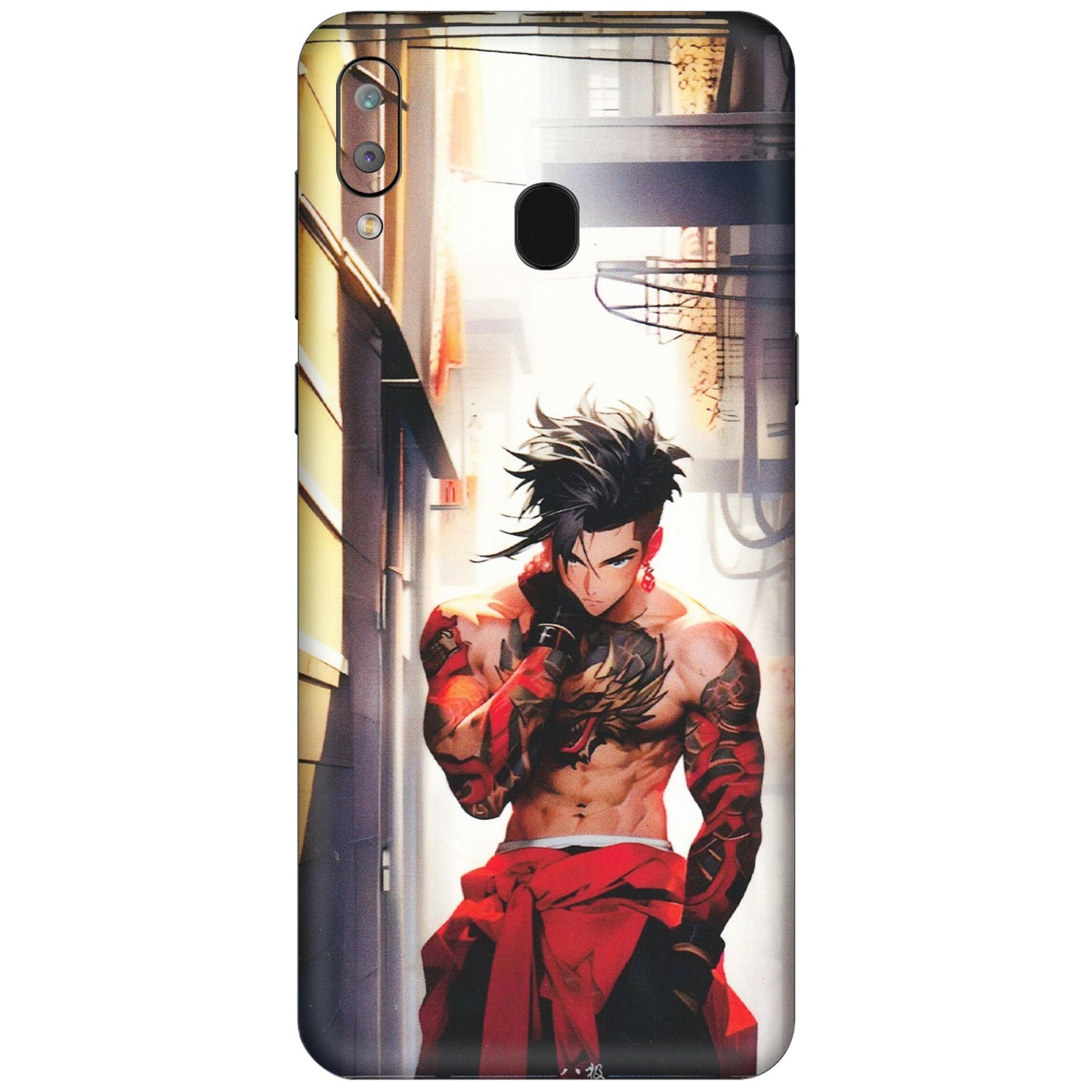 Samsung A/S Series Phone Skins (All Models) - In the streets of Japan - Matte Finish (M-77) Samsung Galaxy A30