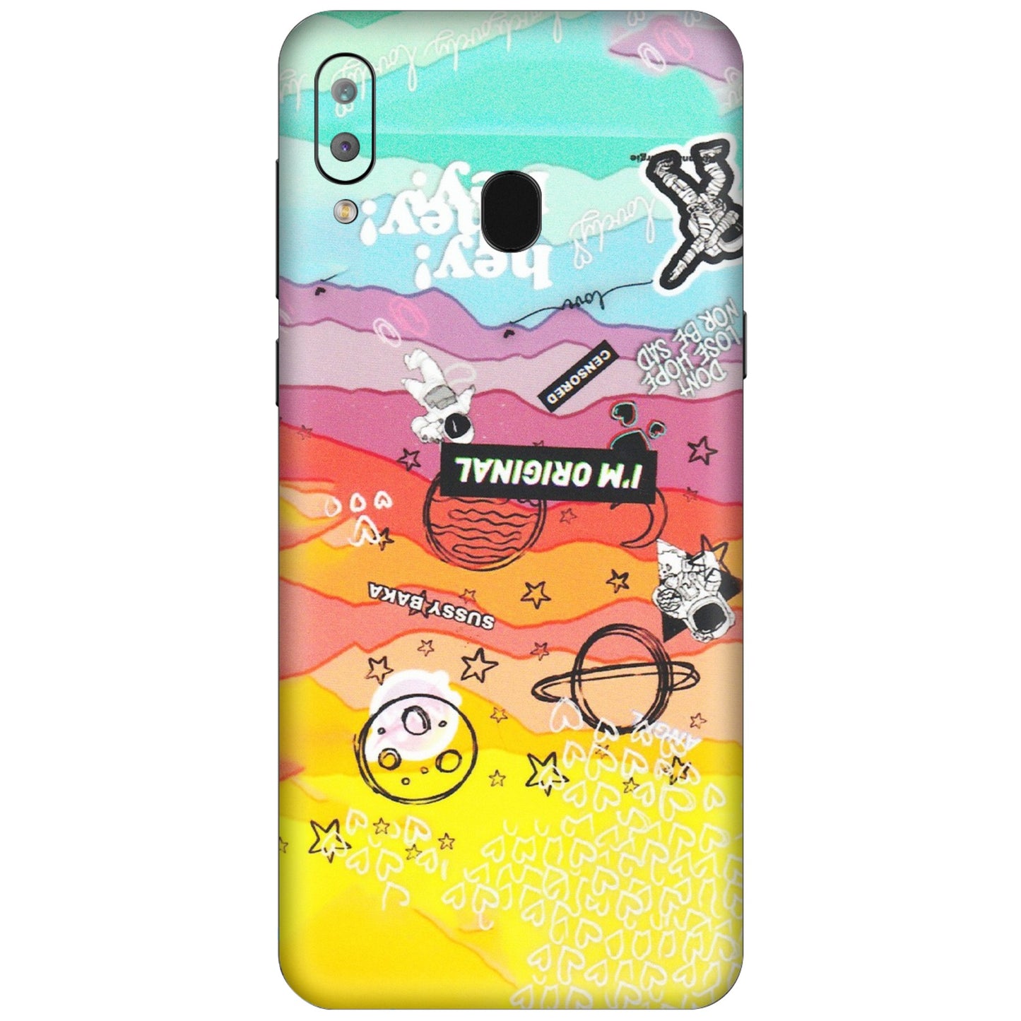 Samsung A/S Series Phone Skins (All Models) - The Original Astronaut - Matte Finish (M-79) Samsung Galaxy A30
