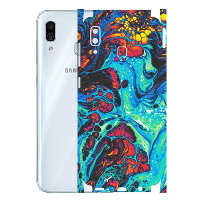 Samsung A/S Series Phone Skins (All Models) - Majestic Galactic Marbel - Matte Finish (M-85) Samsung Galaxy A30