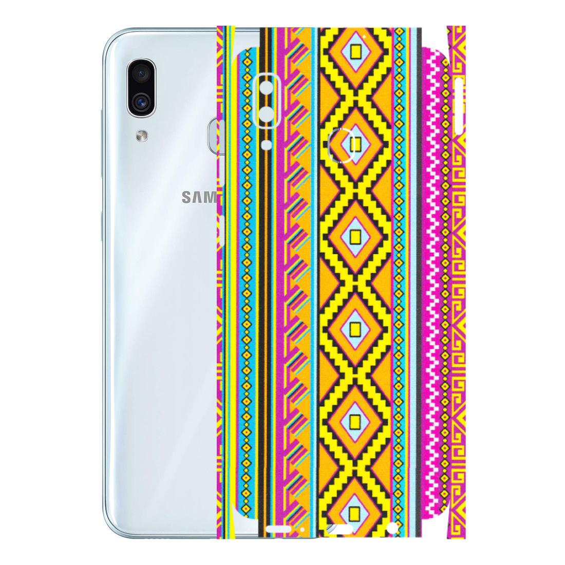 Samsung A/S Series Phone Skins (All Models) - Thai illustration - Matte Finish (M-89) Samsung Galaxy A30