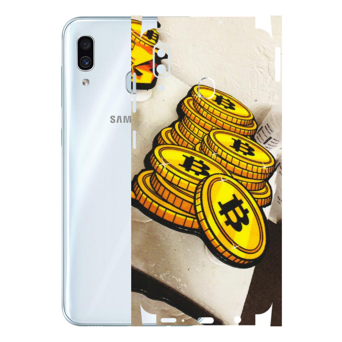 Samsung A/S Series Phone Skins (All Models) - Billionaire Bitcoin Collection - Matte Finish (M-92) Samsung Galaxy A30