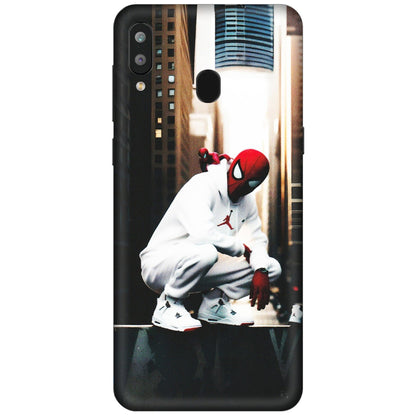 Samsung A/S Series Phone Skins (All Models) - Sportsman Spider Man - Matte Finish (M-94) Samsung Galaxy A30