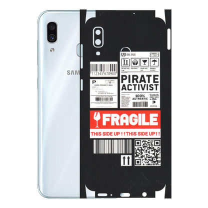 Samsung A/S Series Phone Skins (All Models) - Handle With Care - Matte Finish (M-99) Samsung Galaxy A30