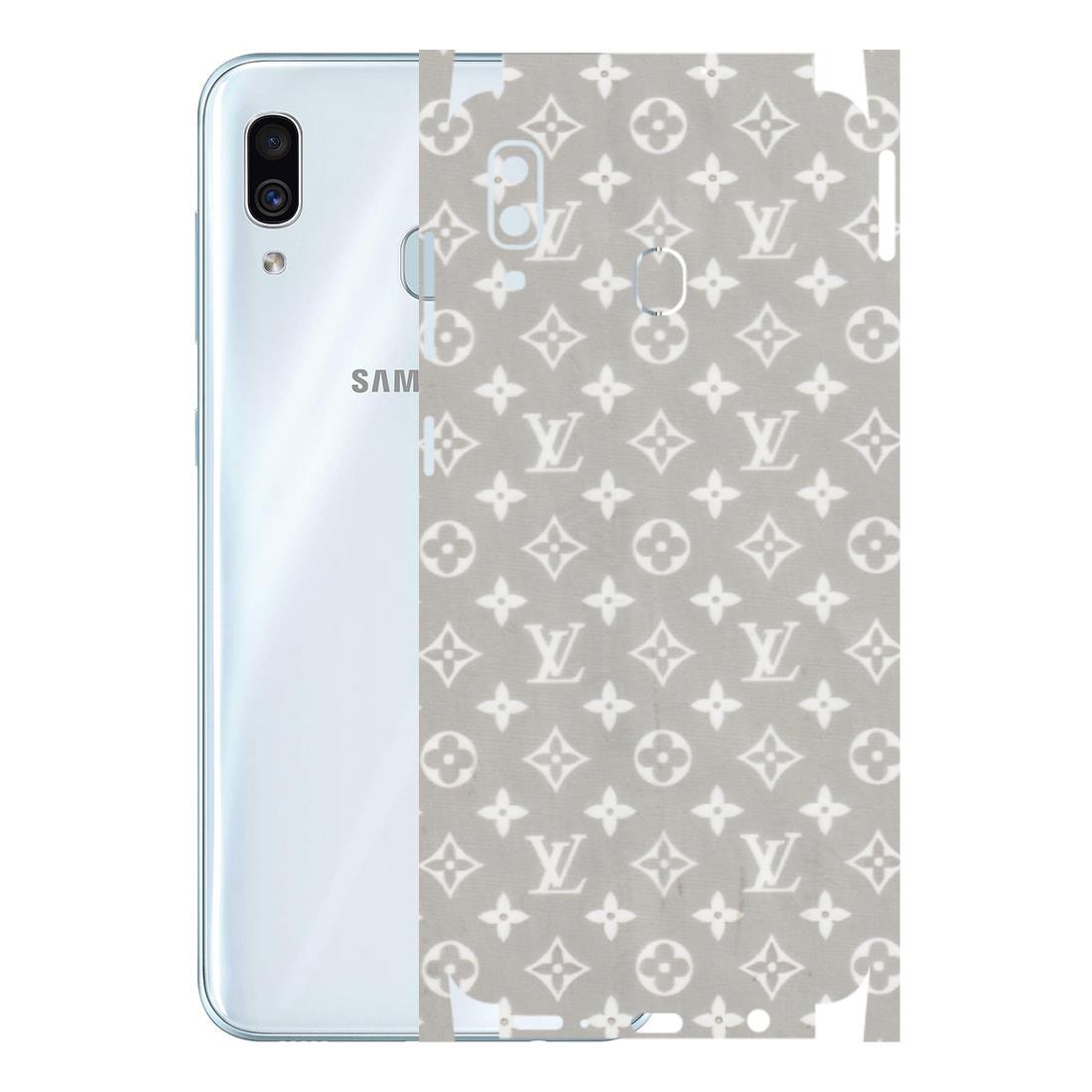 Samsung A/S Series Phone Skins (All Models) - Luxury Brands Logo - Transparent Finish (T-07) Samsung Galaxy A30
