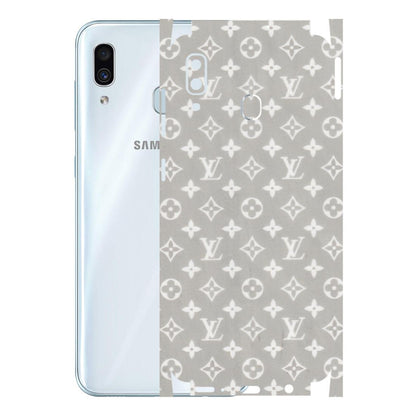 Samsung A/S Series Phone Skins (All Models) - Luxury Brands Logo - Transparent Finish (T-07) Samsung Galaxy A30