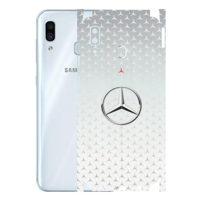 Samsung A/S Series Phone Skins (All Models) - Mercedes Benz - Transparent Finish (T-10) Samsung Galaxy A30