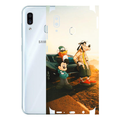 Samsung A/S Series Phone Skins (All Models) - Hello Mr. Goofy - Transparent Finish (T-13) Samsung Galaxy A30