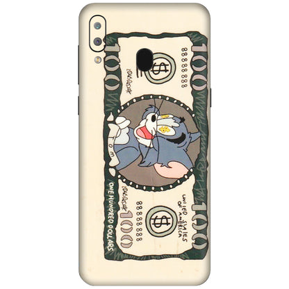 Samsung A/S Series Phone Skins (All Models) - One Hundred Dollar Tom - Transparent Finish (T-16) Samsung Galaxy A30