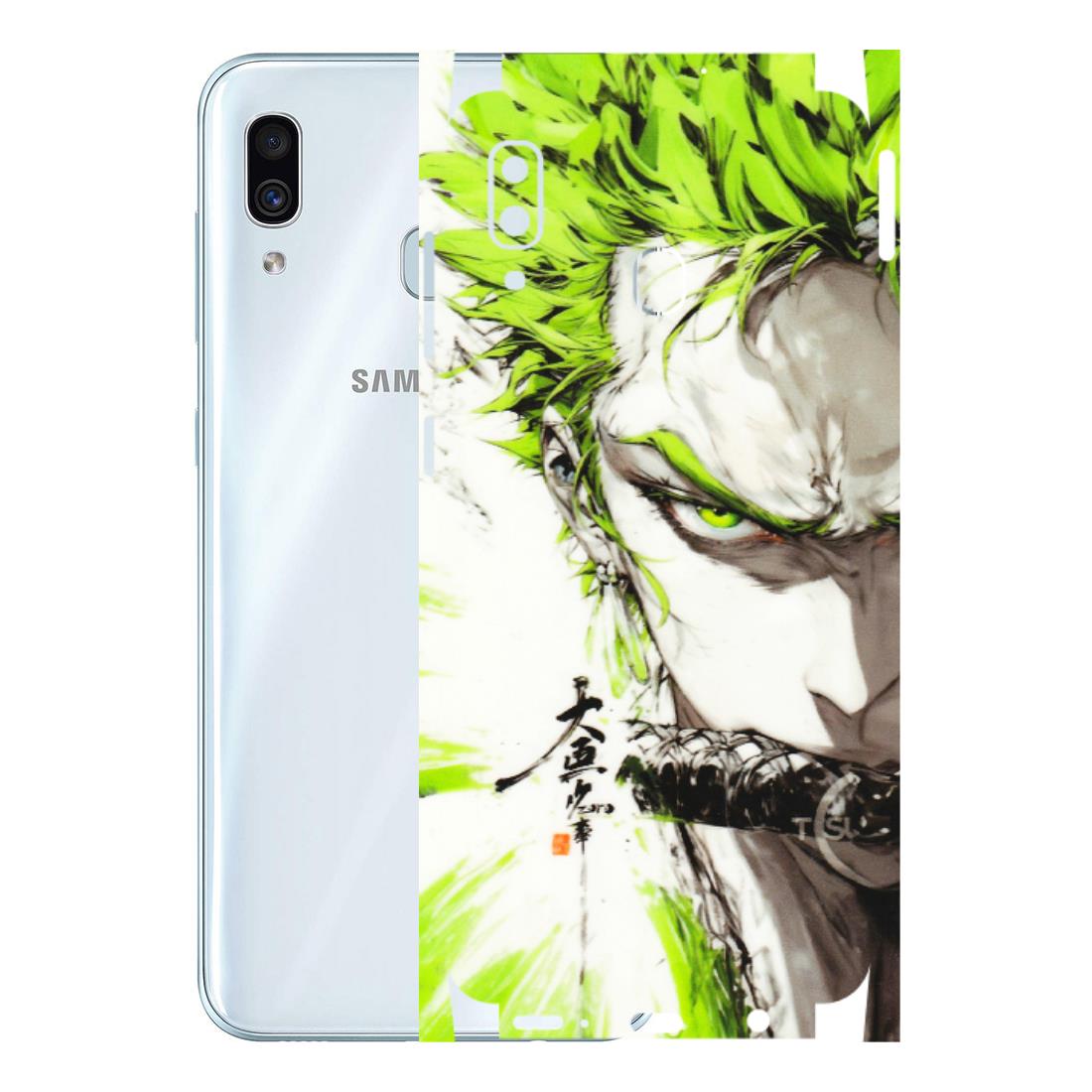 Samsung A/S Series Phone Skins (All Models) - Roro Taku Anime - Transparent Finish (T-18) Samsung Galaxy A30