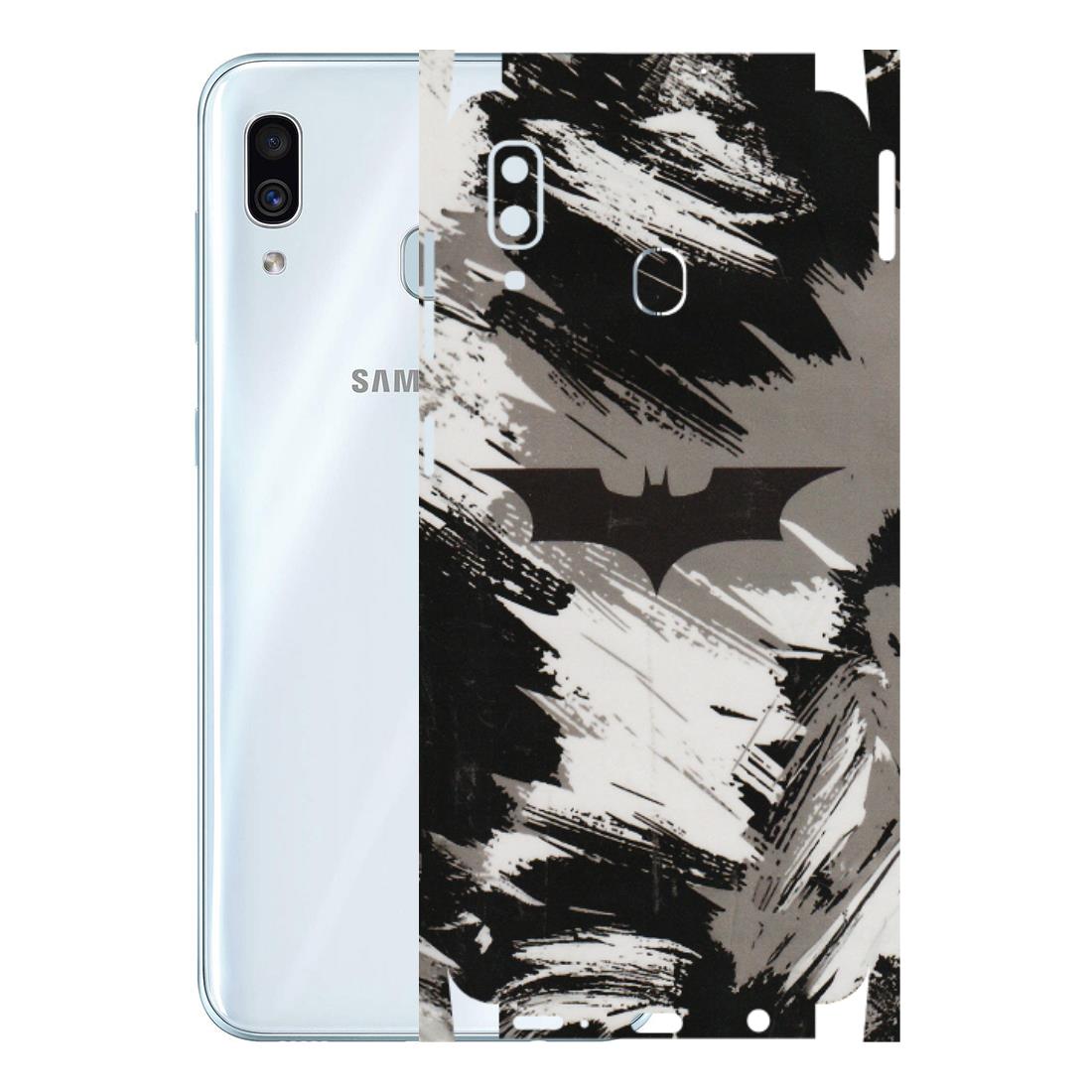 Samsung A/S Series Phone Skins (All Models) - Batman Fleece DC - Transparent Finish (T-19) Samsung Galaxy A30