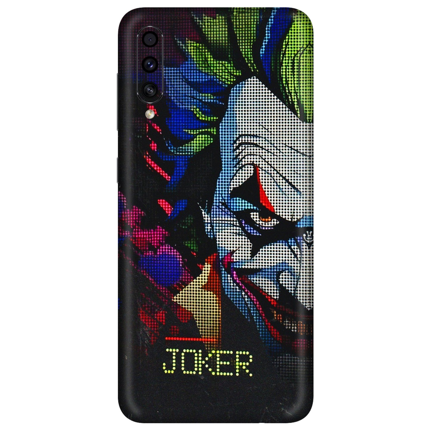 Samsung A/S Series Phone Skins (All Models) - Joker Dot Matrix - 3D Embossed Finish (L-08) Samsung Galaxy A30s