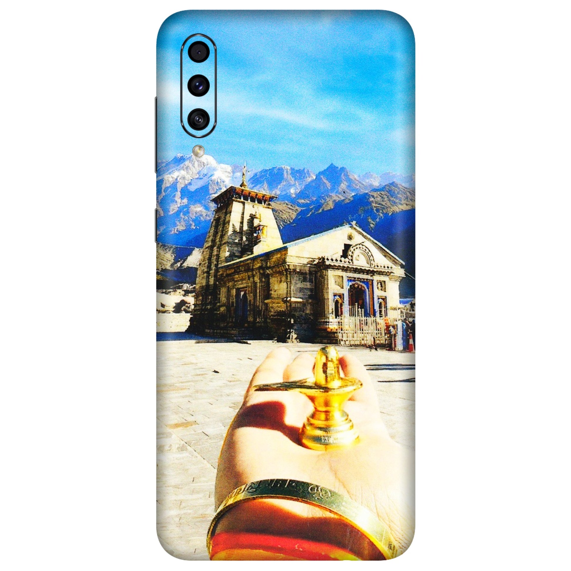 Samsung A/S Series Phone Skins (All Models) - Beauty of Kedarnath - 3D Embossed Finish (L-108) Samsung Galaxy A30s
