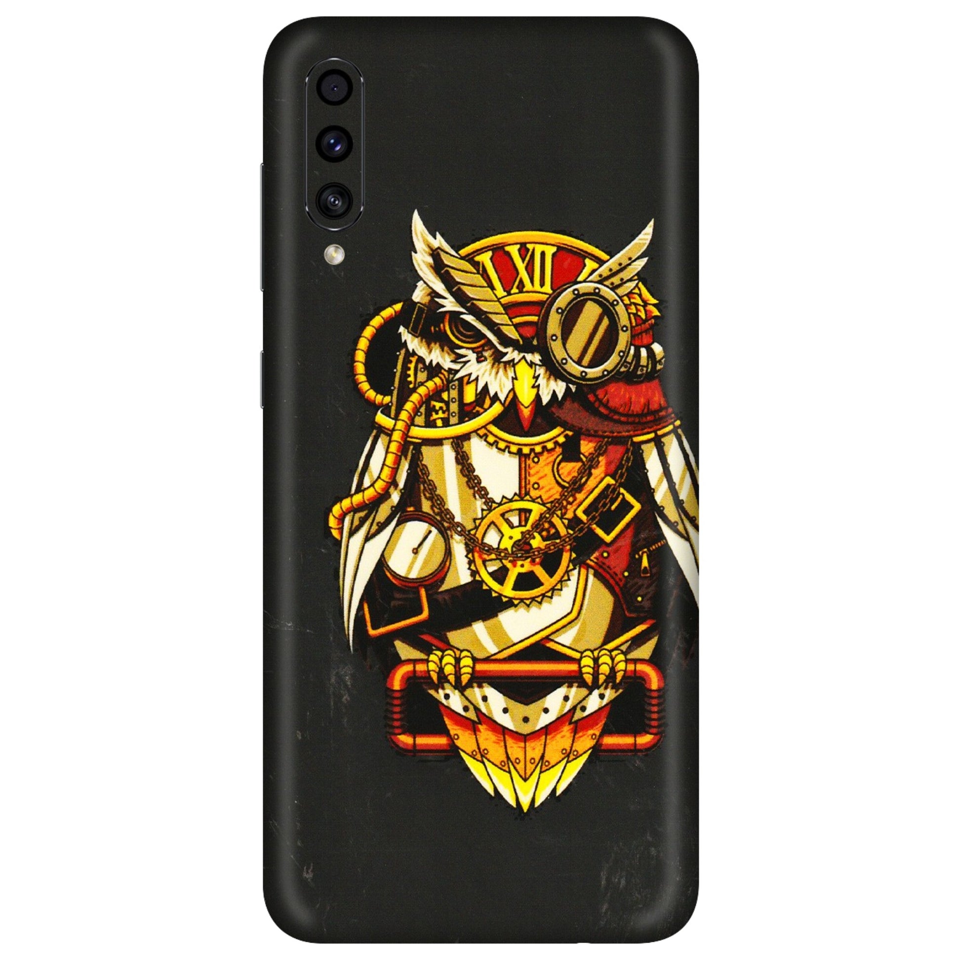Samsung A/S Series Phone Skins (All Models) - Classy Smart Owl - 3D Embossed Finish (L-144) Samsung Galaxy A30s