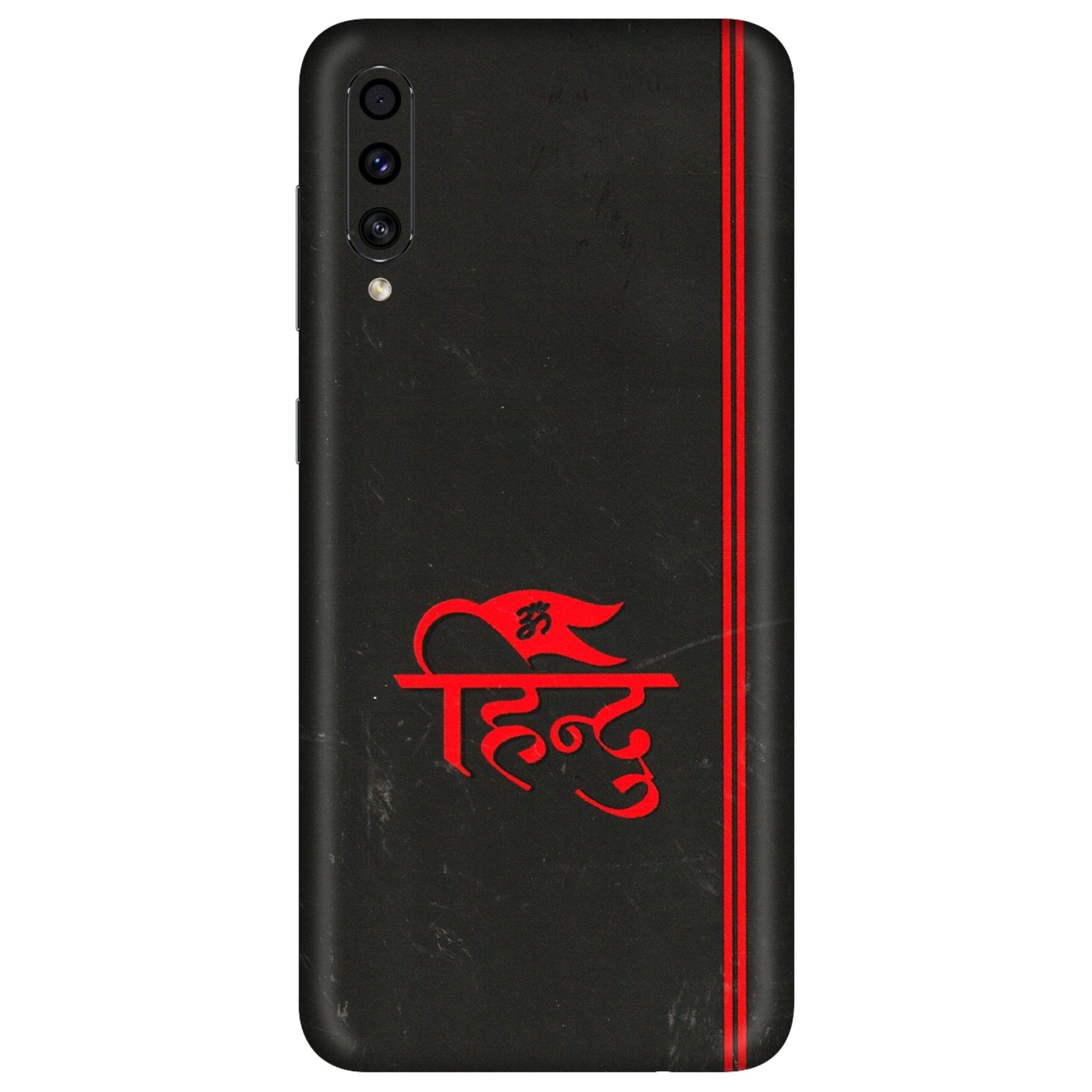 Samsung A/S Series Phone Skins (All Models) - Hindu Black - 3D Embossed Finish (L-153) Samsung Galaxy A30s