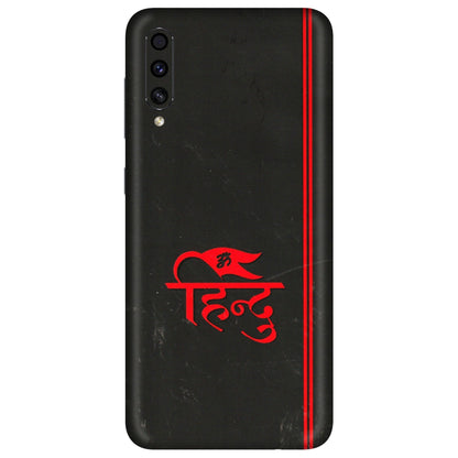 Samsung A/S Series Phone Skins (All Models) - Hindu Black - 3D Embossed Finish (L-153) Samsung Galaxy A30s