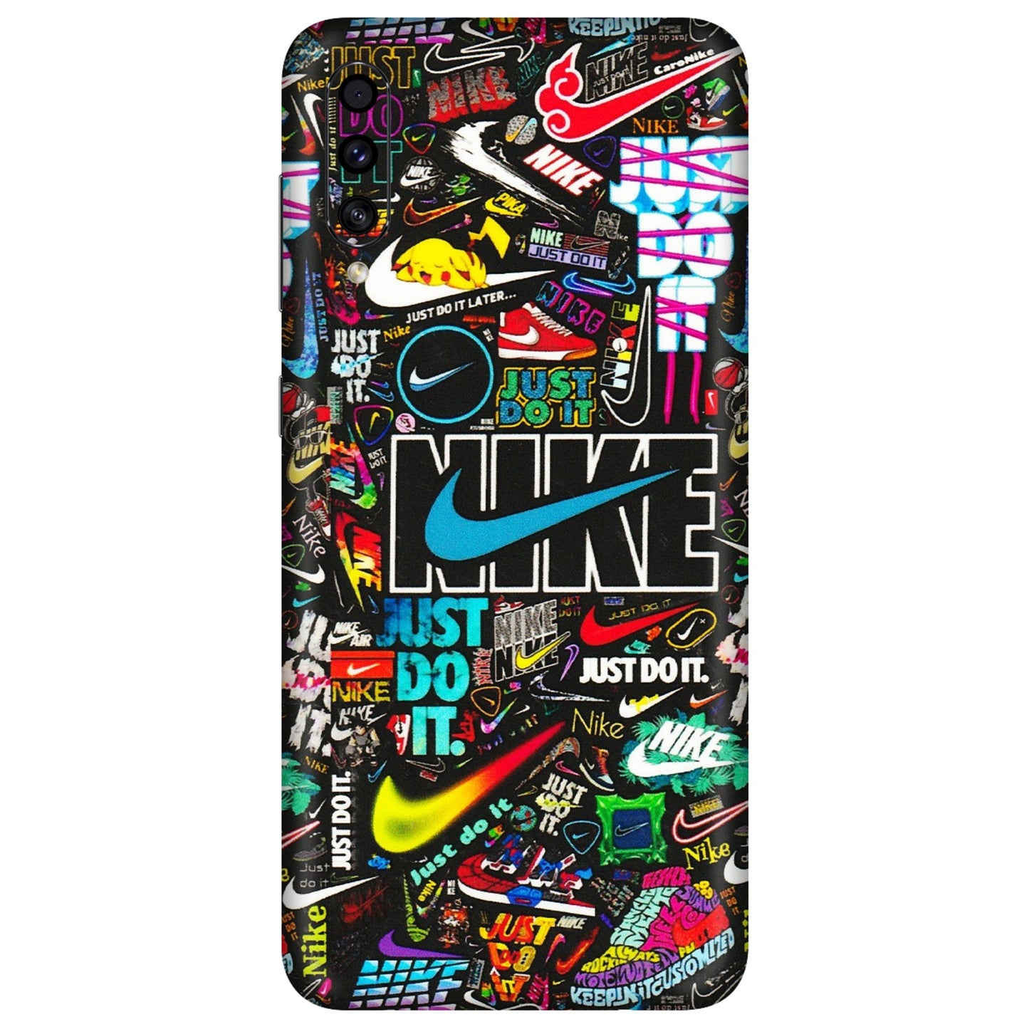 Samsung A/S Series Phone Skins (All Models) - Just Do It Doodles - 3D Embossed Finish (L-166) Samsung Galaxy A30s