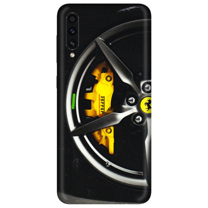 Samsung A/S Series Phone Skins (All Models) - Ferrari Wheel Alloy - 3D Embossed Finish (L-173) Samsung Galaxy A30s