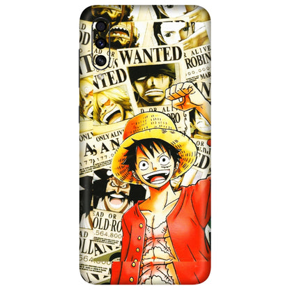 Samsung A/S Series Phone Skins (All Models) - Luffy Anime - 3D Embossed Finish (L-177) Samsung Galaxy A30s