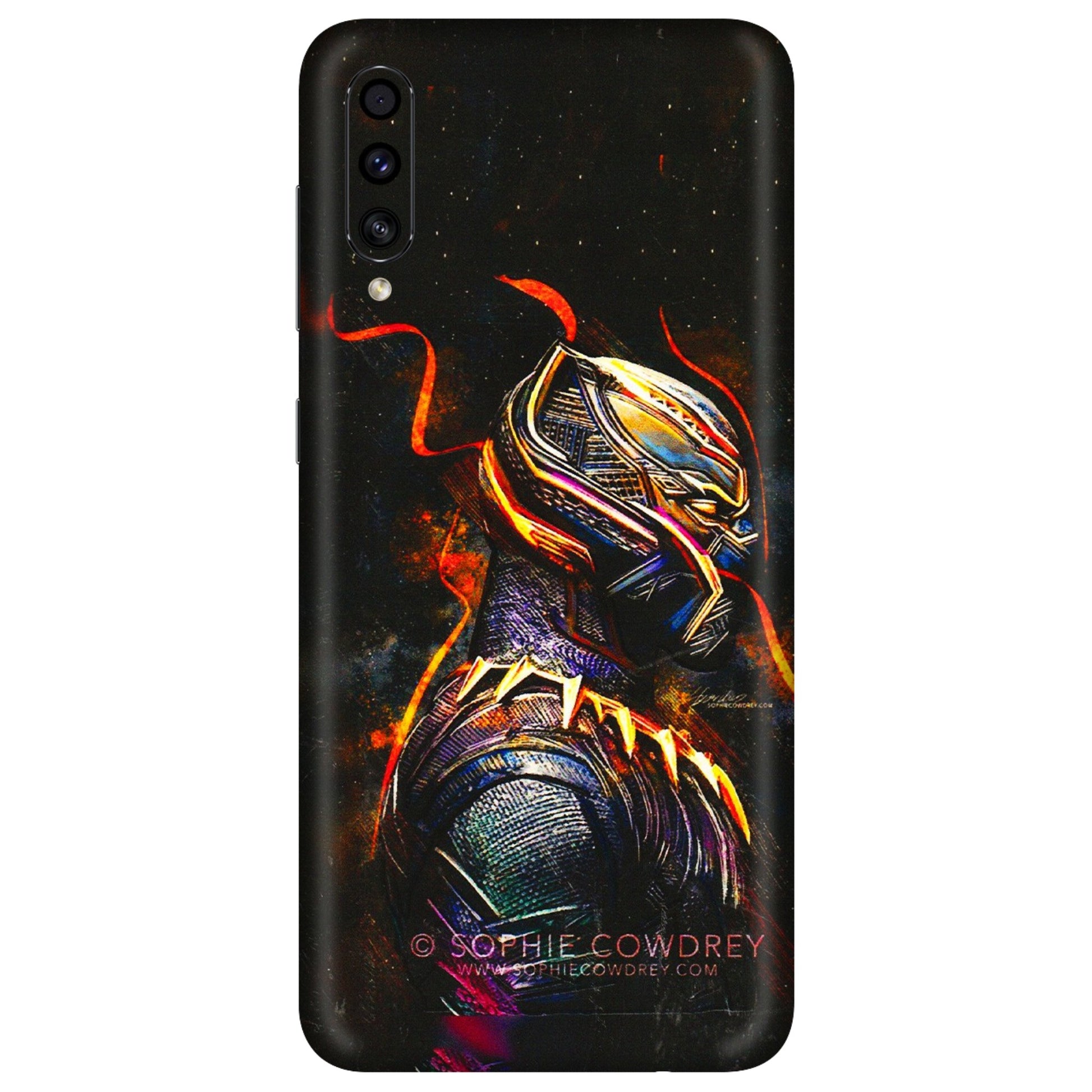 Samsung A/S Series Phone Skins (All Models) - Black Panther - 3D Embossed Finish (L-190) Samsung Galaxy A30s